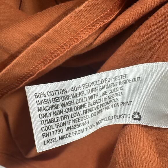 Cat & Jack “Christmas Reindeer “ Brown w Graphic Print Girl's L (10/12) - Picture 3 of 5